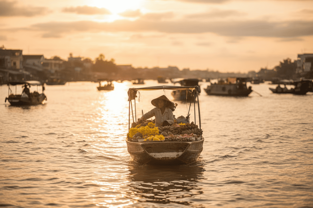 Chợ Nổi C&agrave; Mau